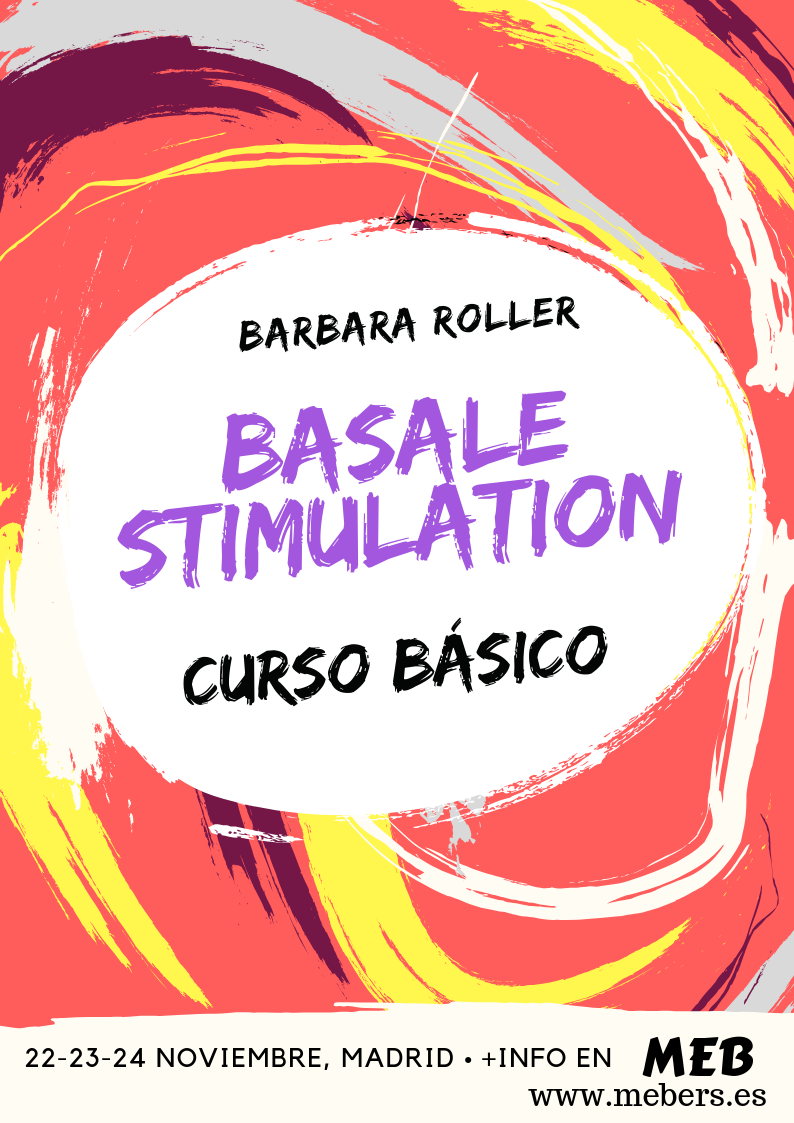 Cartel sobre la formacion que se celebrará en MEB sobre ejercicio terapeutico en paciente neurológico. Aparecen las fechas y el lugar de realización.