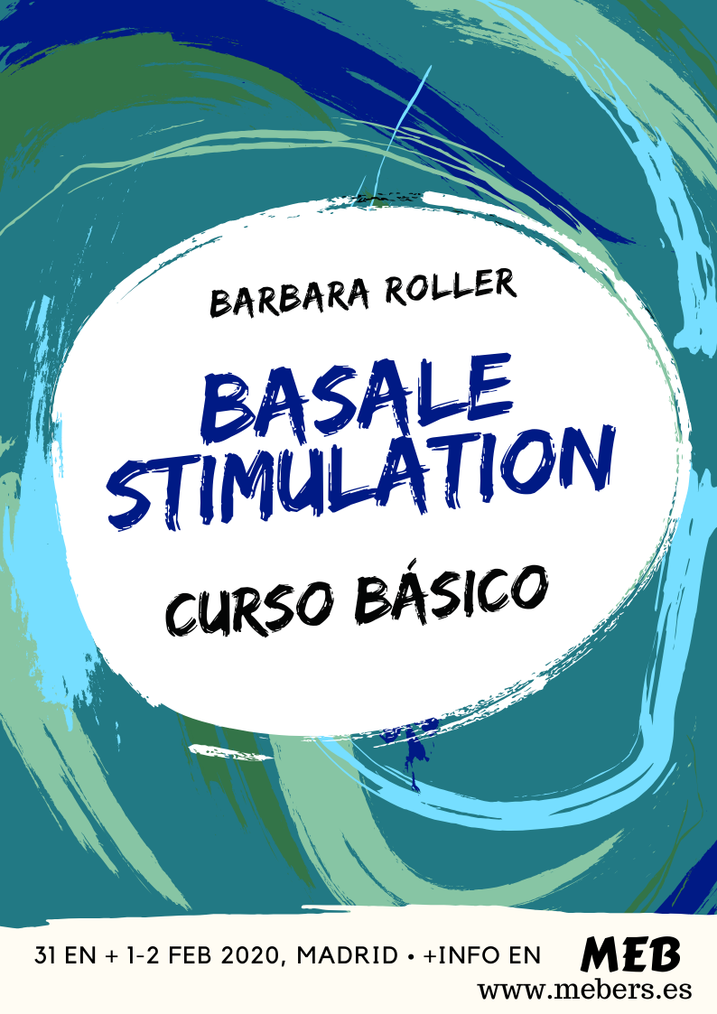 Cartel curso estimulacion basal en MEB